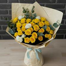 Букет цветов из:  Розы #REPLACE_PRED# Грушевской