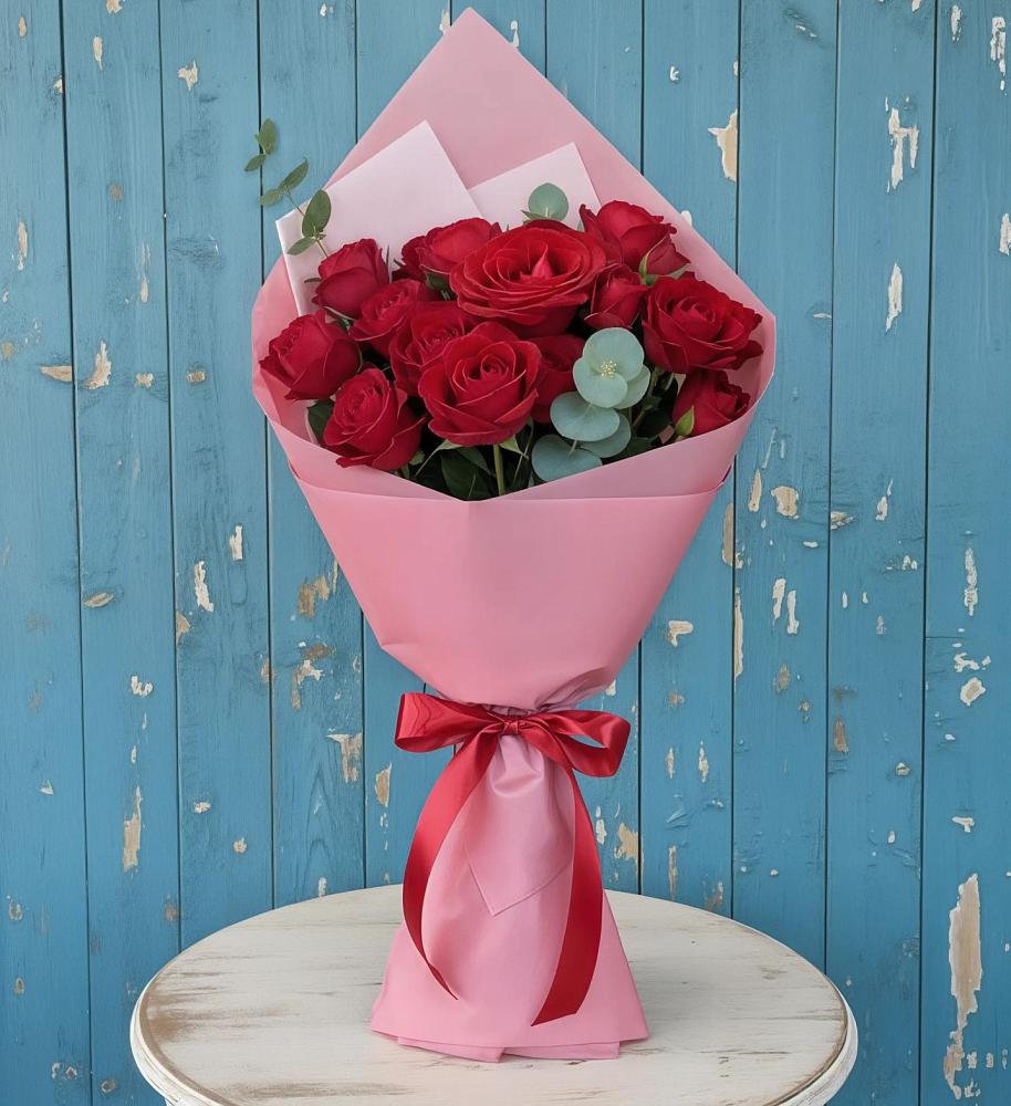 Букет цветов из: Розы в Грушевской