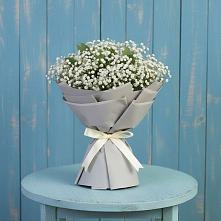 Букет цветов из:  Гипсофила в Грушевской
