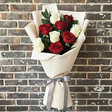 Букет цветов из:  Розы в Грушевской