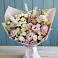 Букет цветов из: Альстромерии и Розы в Грушевской