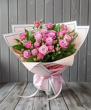 Букет Розовый кустик в Грушевской