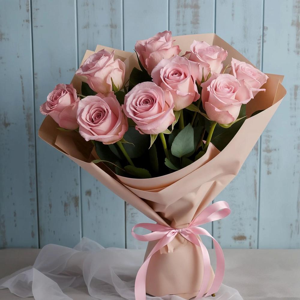 Букет цветов из: Розы в Грушевской