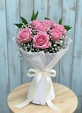 Букет цветов из:  Розы в Грушевской