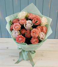 Букет цветов из:  Розы в Грушевской
