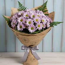 Букет цветов из:  Хризантемы #REPLACE_PRED# Грушевской