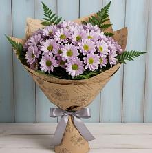 Букет цветов из:  Хризантемы в Грушевской