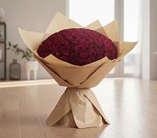 Букет 101 Красная роза в Грушевской