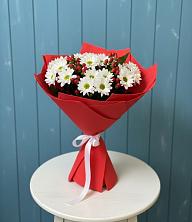 Букет цветов из:  Хризантемы в Грушевской