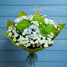 Букет цветов из:  Хризантемы в Грушевской