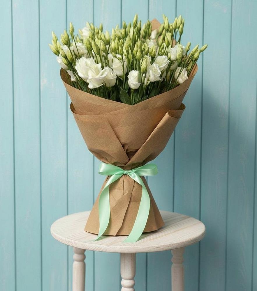 Букет цветов из: Лизиантусы в Грушевской