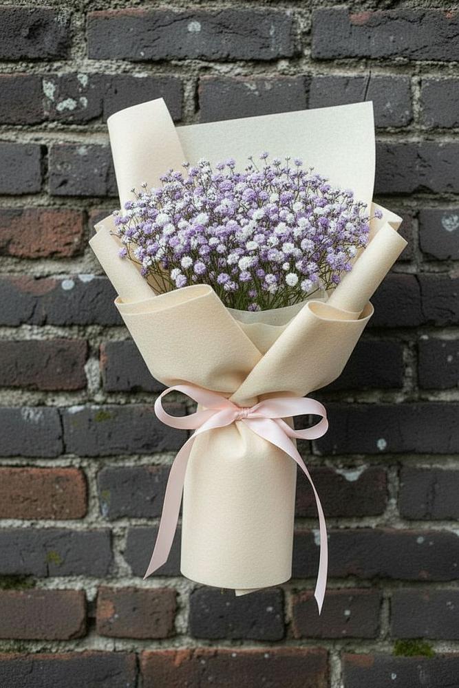 Букет цветов из: Гипсофила в Грушевской