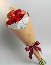 Букет цветов из:  Розы в Грушевской