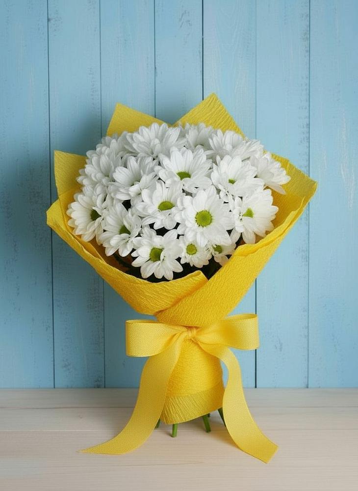 Букет цветов из: Хризантемы в Грушевской