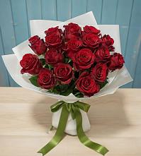 Букет Красные розы в Грушевской