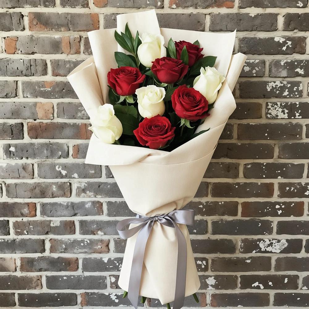 Букет цветов из: Розы в Грушевской