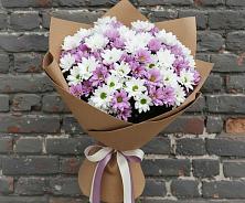 Букет цветов из:  Хризантемы в Грушевской