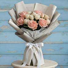 Букет цветов из:  Розы в Грушевской