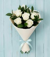 Букет цветов из:  Розы в Грушевской