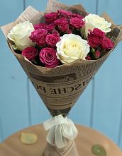 Букет цветов из:  Розы #REPLACE_PRED# Грушевской
