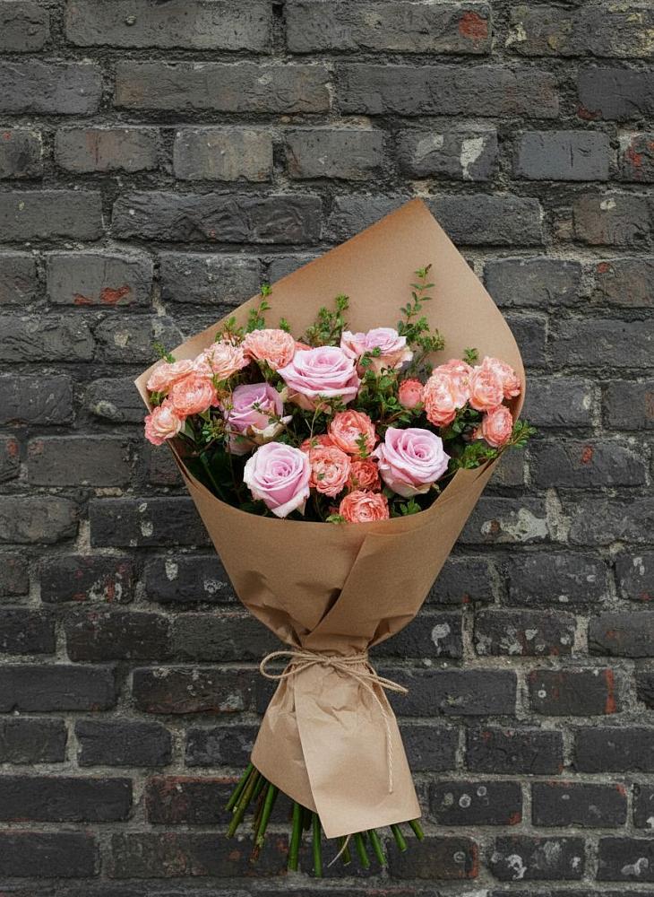 Букет цветов из: Розы в Грушевской