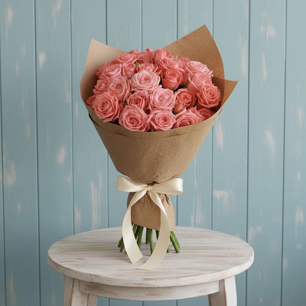 Букет цветов из: Розы в Грушевской