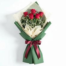 Букет цветов из:  Розы в Грушевской
