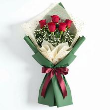 Букет цветов из:  Розы в Грушевской