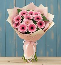 Букет цветов из:  Герберы #REPLACE_PRED# Грушевской