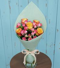 Букет цветов из:  Розы в Грушевской