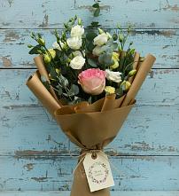 Букет цветов из:  Розы и Лизиантусы #REPLACE_PRED# Грушевской