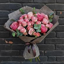 Букет цветов из:  Розы в Грушевской